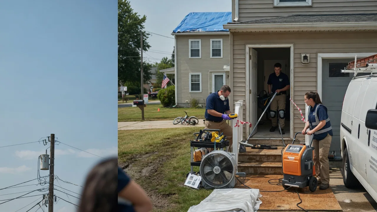 Water Damage Repair in Hayes, SD near me
